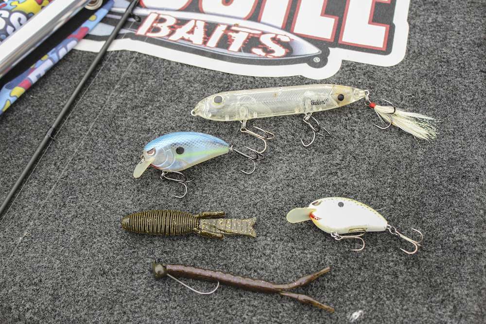 Here are Crews' five favorite fall baits.