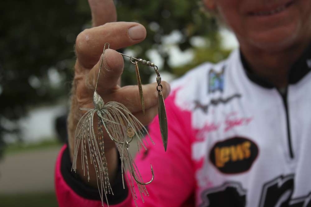 According to Short, a fall staple has to be a Spinnerbait. This is a War Eagle specialty.
