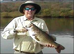 	<strong>William Benson</strong>
<p>
	11 pounds, 8 ounces<br />
	1/19/2005; 10 a.m.<br />
	Lake El Salto, Mexico<br />
	<b>Lure</b>: 8-inch Zoom lizard (pumpkin)<br />
	<b>Depth</b>: 18 feet, flooded roadway</p>
