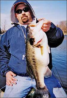 	<strong>Doug Mathison</strong>
<p>
	11 pounds, 4 ounces<br />
	3/19/2005; 3:15 p.m.<br />
	Lake of Egypt, IL<br />
	<b>Lure</b>: Â¼-ounce Strike King Bitsy Bug jig (black and blue)<br />
	<b>Depth</b>: 8 feet, under floating dock</p>
