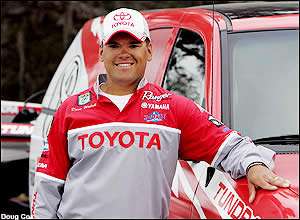 Dave Wolak is a member of the new Team Toyota at the 2006 Bassmaster Classic.