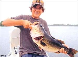 <p>
	<strong>Michael B. Pepperman</strong></p>
<p>
	10 pounds, 3 ounces<br />
	7/10/2005; 1:15 p.m.<br />
	Lake Mills, Fla.<br />
	<b>Lure</b>: 1/2-ounce Snagproof plastic frog (white)<br />
	<b>Depth</b>: 1 foot, lily pads</p>
