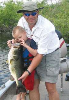 <p>
	<strong>Michael & Zachary Aldrich</strong></p>
<p>
	11-0</p>
<p>
	Everglades Holiday Park, Fla.<br />
	* 9-inch worm (grape) *3/19/2006;2:30p.m. * Weather: Clear * Water: stained, 70 degrees * Depth: 1 foot, between two logs</p>
