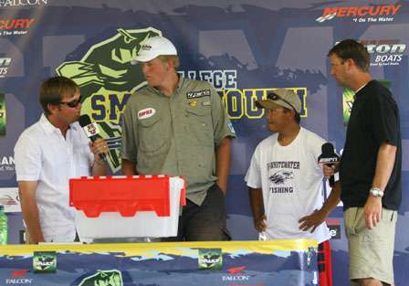 Two of the best bass anglers in the world, Greg Hackney and Kevin VanDam, ran the weigh-in in 2006. Bassmaster Legends champion and Little Rock native Scott Rook will be there in 2007.