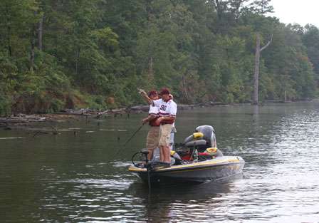 Southern Illinois Scott Kehlenbrink and Rusty Reinoehl fished their way to a second-place finish in 2006.