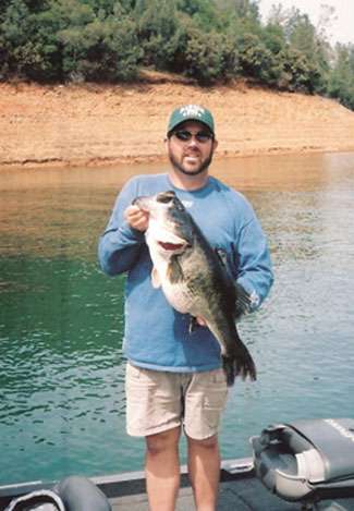 <strong>Mark A. Rigsby</strong>
<p>
	15 pounds, 8 ounces<br />
	Oroville Lake, Calif.<br />
	<b>Lure:</b> 6-inch Yamamoto Senko<br />
	(clear/silver flake)</p>
