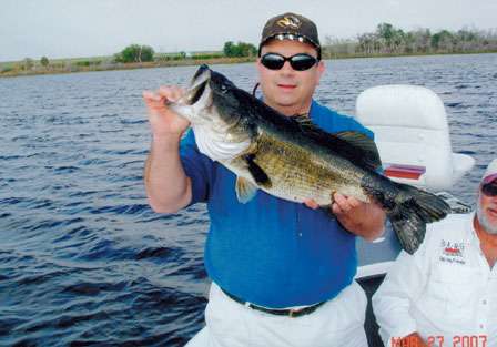 <strong>Guy Brammer</strong>
<p>
	12 pounds, 2 ounces<br />
	Crooked Lake, Fla., Lure: Shiner</p>
