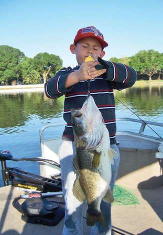 <strong>Maxwell Busot</strong>
<p>
	10 pounds, 4 ounces<br />
	East Lake, Fla.<br />
	Lure: ChatterBait (yellow/green/orange)</p>
