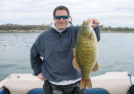 <strong>David Spletzer</strong>
<p>
	7 pounds, 10 ounces<br />
	Lake Erie, N.Y.<br />
	Lure: golden shiner</p>
