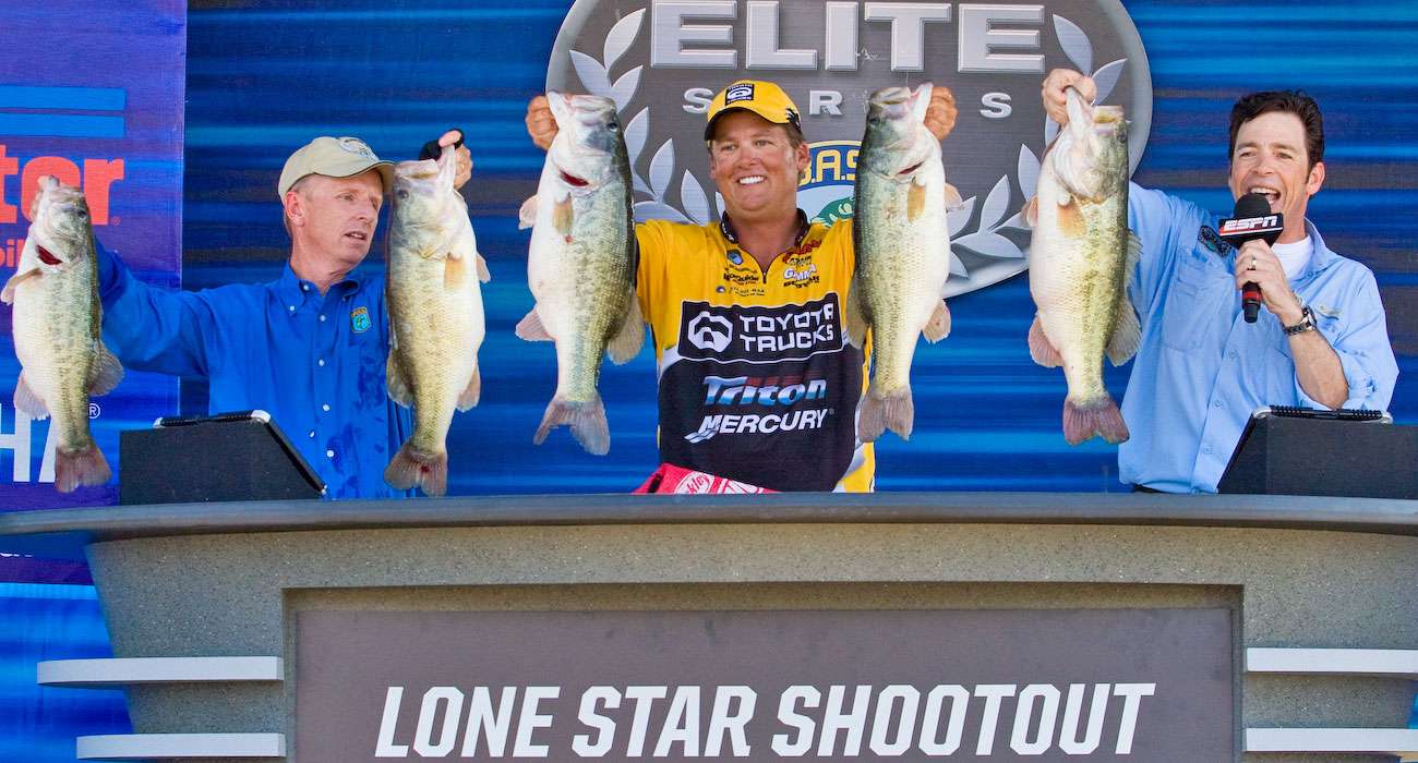 Scroggins was 15 ounces from being the all-time heavy weight record holder, the single-day weight record holder and the Lone Star Shootout champion. Instead, he finished second in all three categories.