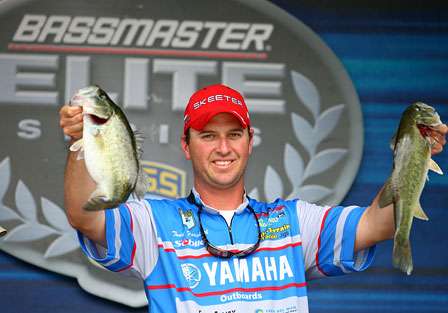 Todd Faircloth leads the Toyota Tundra Bassmaster Angler of the Year race by 27 points following the Pride of Georgia event on Clarks Hill.