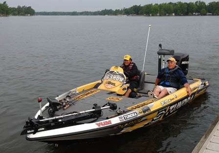 Elite pro Terry Scroggins also fishes the Southern Opens; in 2007 he won two events.