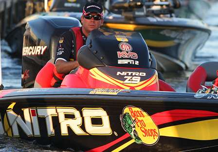 Kevin VanDam has a strong history on Alabama fisheries and has moved into fourth in the Toyota Tundra Bassmaster Angler of the Year standings.