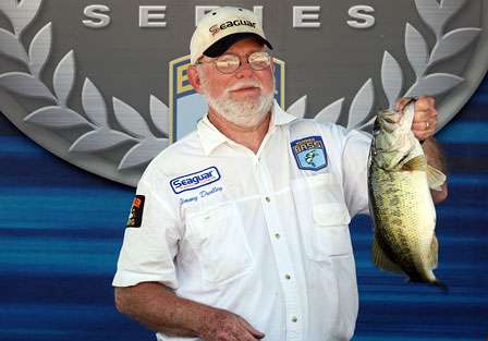 Jimmy Dudley (Co-angler, First, 25-4)