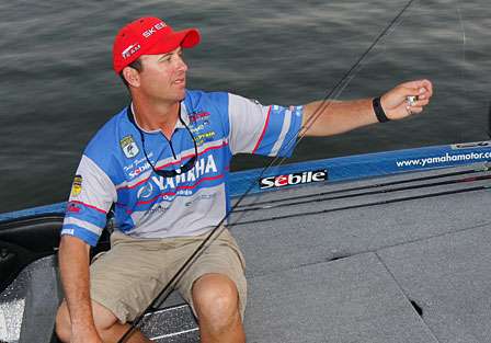 Todd Faircloth goes into the final day a little over six pounds out of the lead.