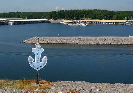 Kentucky Dam Marina is the host marina for the 2008 version of the Elite Series Bluegrass Brawl.