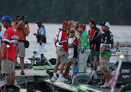 Many of the Elite Series anglers had a tough Day One on Old Hickory Lake and don't know what to expect on Day Two. 