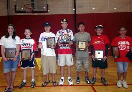Seven youngsters competed in the 11-14 age group of the Central Divisional CastingKids contest.