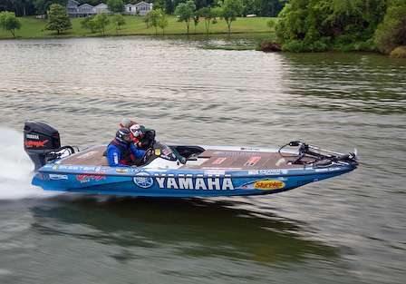 Dean Rojas starts the final day of the Tennessee Triumph in fourth place with 36 pounds, 14 ounces.