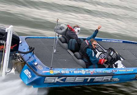 2008 Bassmaster Classic champion Alton Jones starts Day Four in 5th place with 36 pounds, 7 ounces.
