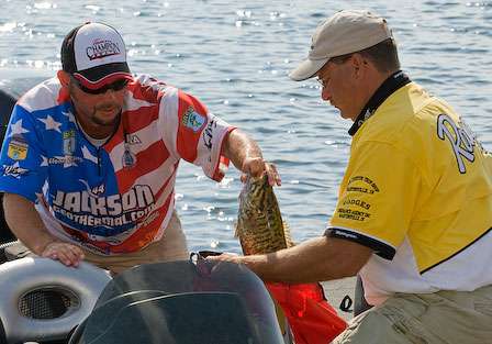 Glenn Delong sacked a bag of fish on Day Three that weighed 19 pounds, 2 ounces and moved into 10th place with a three-day total of 55 pounds, 5 ounces. 