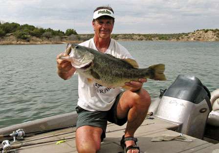 <strong>Tom Hogan</strong>
<p>
	12 pounds, 4 ounces<br />
	Lake Alan Henry, Texas<br />
	Lure: 6-inch Zoom Lizard (watermelon/red)</p>

