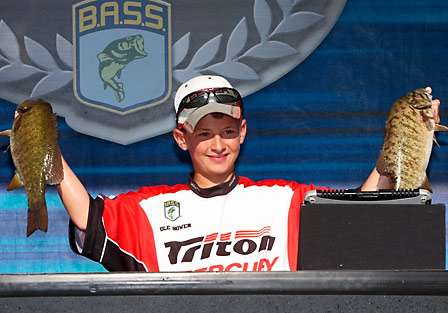 In sixth place in the 11-14 year-old age group was Cole Bowen of Colony, Kan., after weighing-in 13 pounds, 6 ounces.