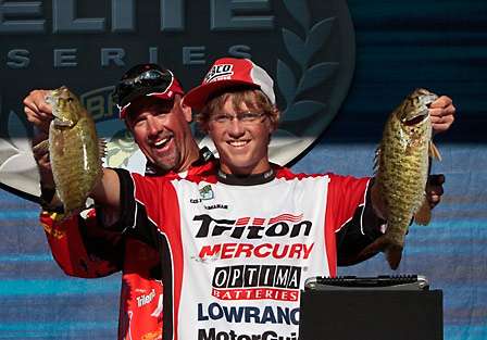 Colt McMahan from Tecumseh, Okla., weighed in 13 pounds, 9 ounces and finished 13th in the 15-18 year-old division.
