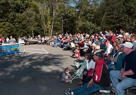 There was another packed house for the final weigh in of the Southern Open at Lake Guntersville State Park.