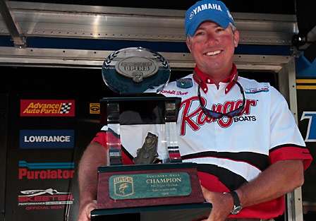 Randall Tharp became the Southern Open Champion on Lake Guntersville, in the third and final stop for the series.