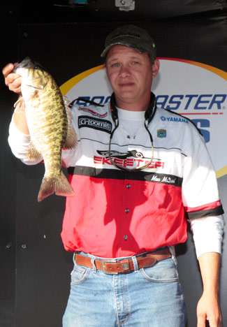 Co-angler Mac McDaniel settled out in seventh place with a total weight of 7-3 on 4 fish.