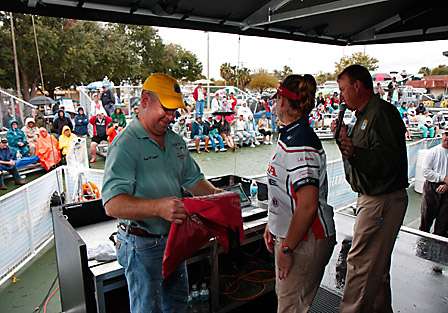 Jo Dee Lake takes the stage as one of two WBT anglers competing in the first Bassmaster Southern Open of the year.