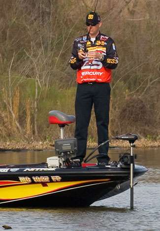 Kevin VanDam is two-time Classic winner and is fishing his 19th Bassmaster Classic.