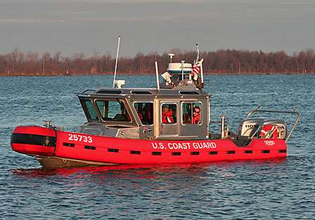 The U.S. Coast Guard has been at the Red River Marina for each launch and will patrol the Red River for the duration of the tournament. 