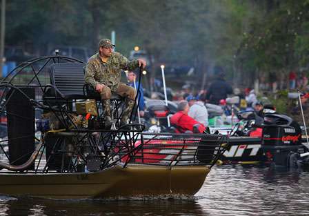 Airboats are part of the landscape on the Kissimmee Chain of Lakes.
