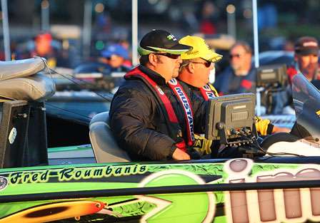 Fred Roumbanis starts Day Three of the Citrus Slam in 14th place with 29 pounds, 8 ounces. 
