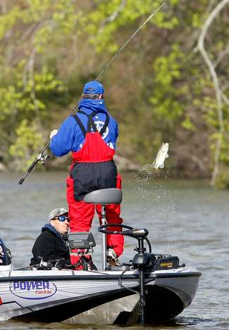 Menendez was off to a quick start and had a limit in the livewell very early on Day Two.