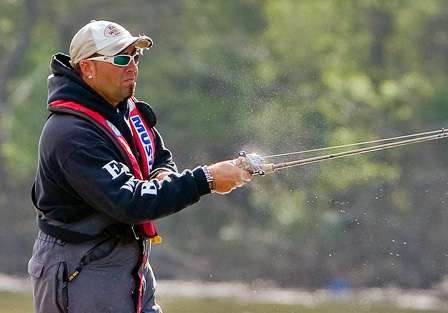 Quinn started the day in contention, in 18th place with 13 pounds, 14 ounces.