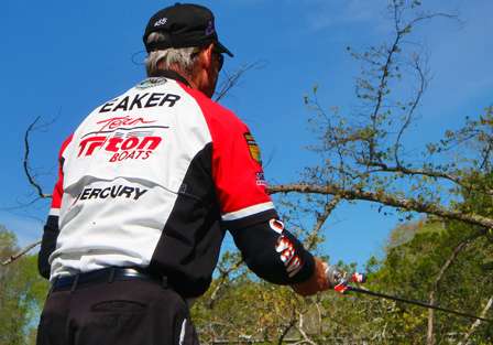 Guy Eaker, taken by his Marshal, Chris Pope, on Day Two of the Dixie Duel.