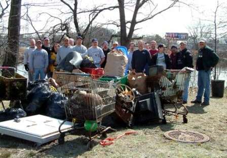 <b>Spectacle Lake Clean-up</b><br />The Rhode Island BASS Federation Nation spearheaded the Spectacle Pond Clean-up.