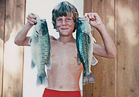 Even as a youngster growing up in Michigan, KVD could catch 'em.