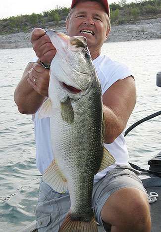 <strong>Mike Lazers</strong>
<p>
	10 pounds 8 ounces<br />
	Lake Amistad, Texas</p>
