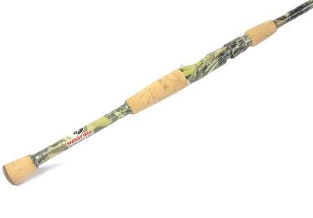 <b>USA Custom Rods Camo Stix</b><br/>New light, sensitive, durable fishing rods built with multi-modulus blanks, PacBay guides and reel seats. Dipped in Mossy Oak camouflage.
