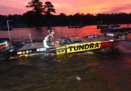 Mike Iaconelli has a lot of ground to make up in two tournaments.