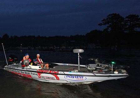 Menendez is in ninth place in the Toyota Tundra Bassmaster Angler of the Year standings going into Sunday.