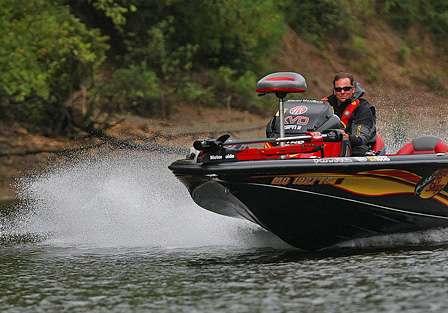 Kevin Van Dam is trying to run down his 5th Angler of the Year title. 