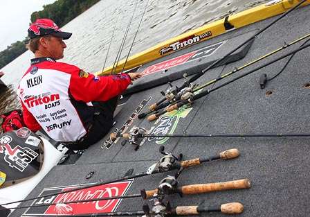 Gary Klein will just miss his third Angler of the Year title.