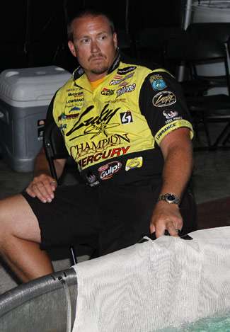 Elite pro Skeet Reese is no doubt thinking about all of the missed opportunities on the Alabama River.