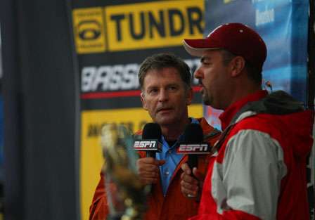 Tommy Sanders and Mark Zona host the final 