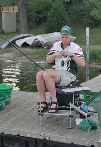 Kolo attempted to top his mark from the year before, but he also fished to benefit kids whose parents served in the military.